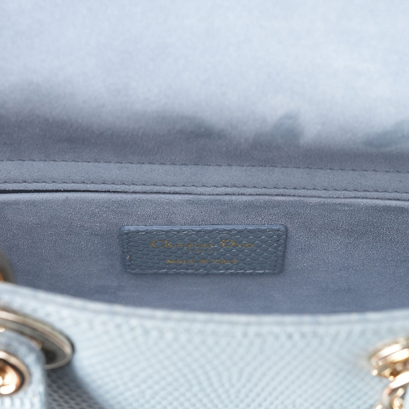 CHRISTIAN DIOR(USED)디올 레이디 D-조이 리자드 백